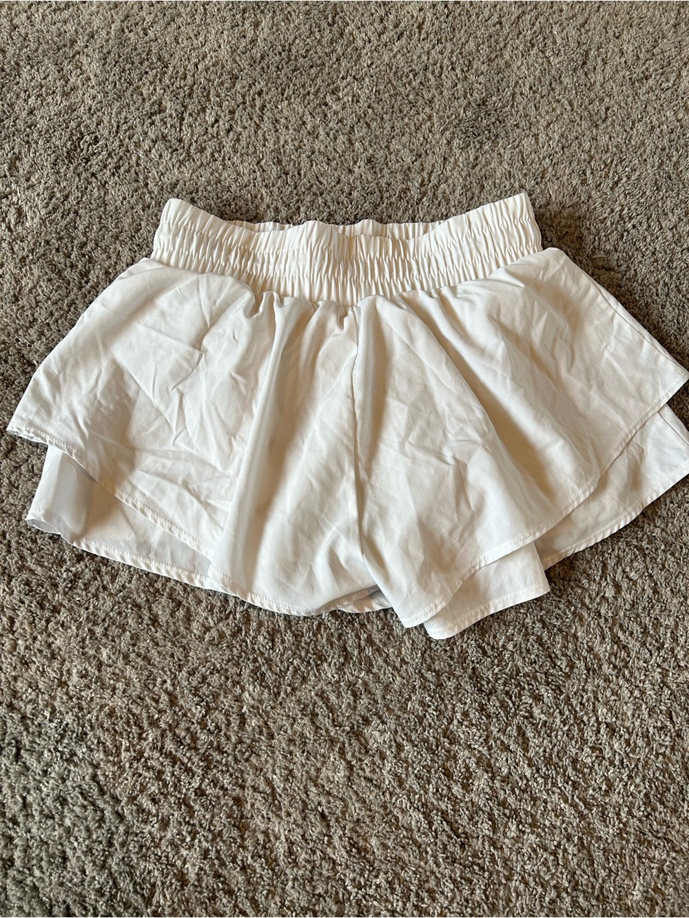 JoyLab White Layered Athletic Skort Shorts - Picture 2 of 3